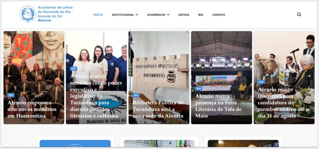 Novo portal institucional promoverá ações e projetos da Academia